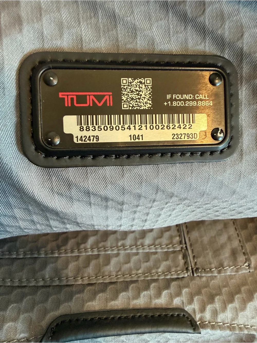 This black TUMI Alpha Bravo Navigation Backpack